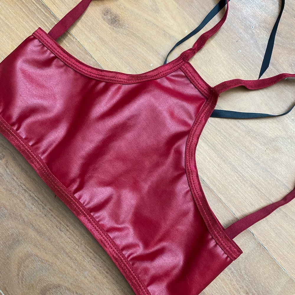Leather Bralette